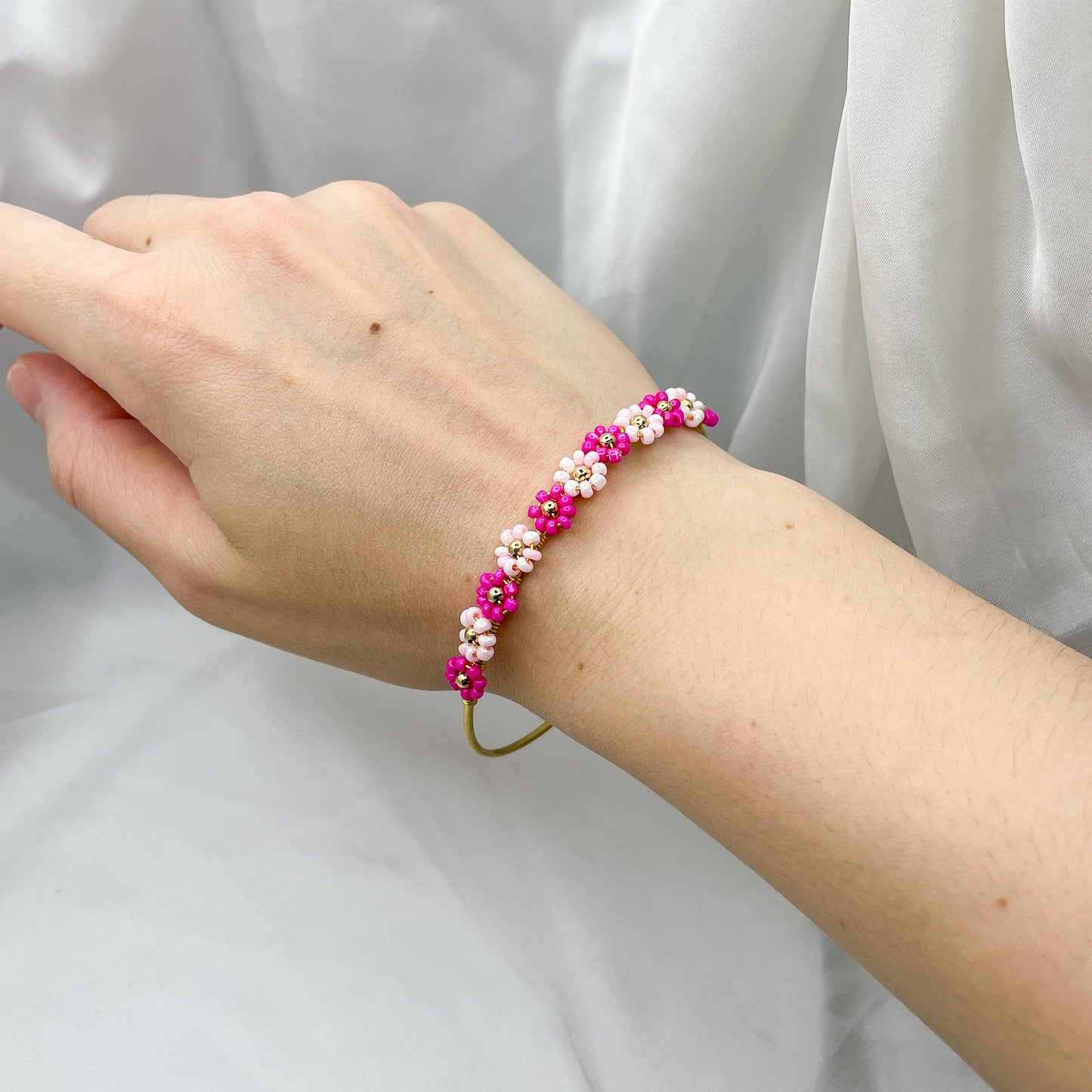 Bracciale rigido Flower