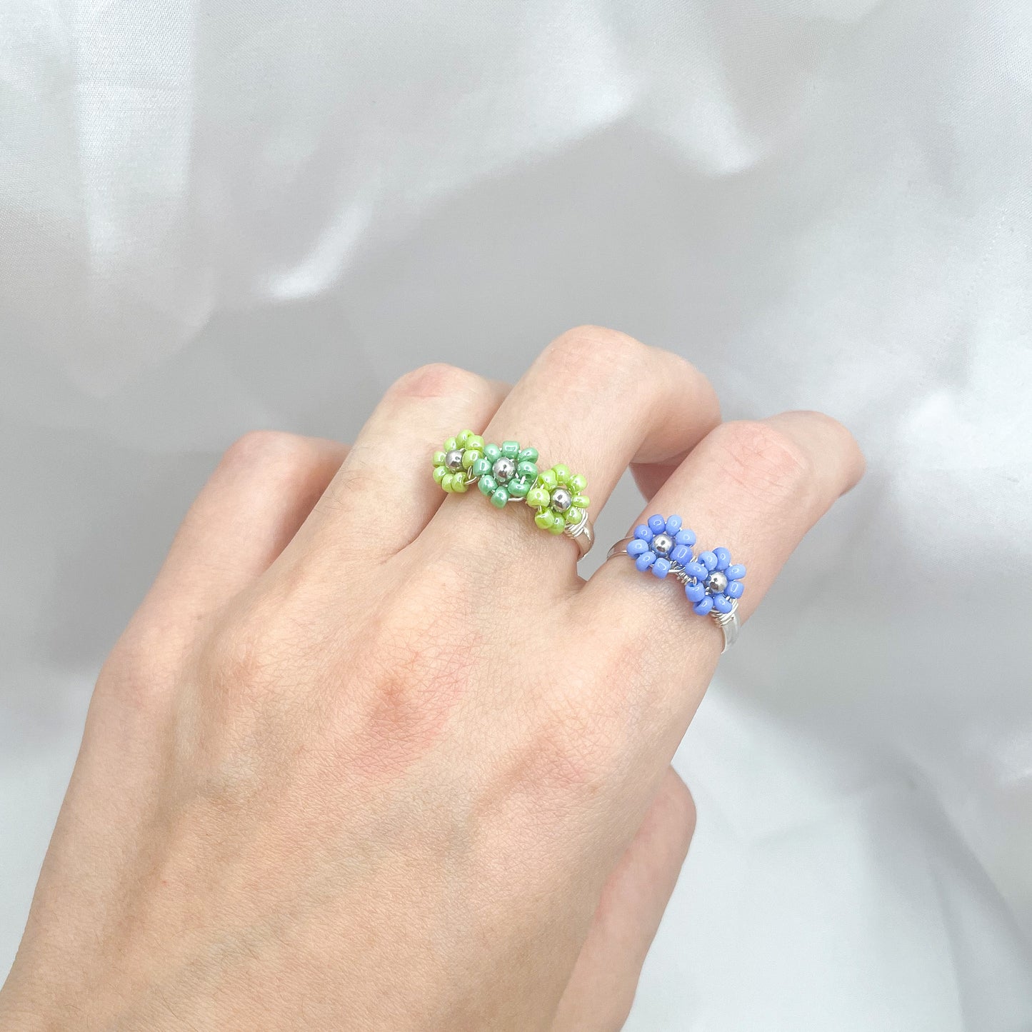 Anello Flower 2 fiori