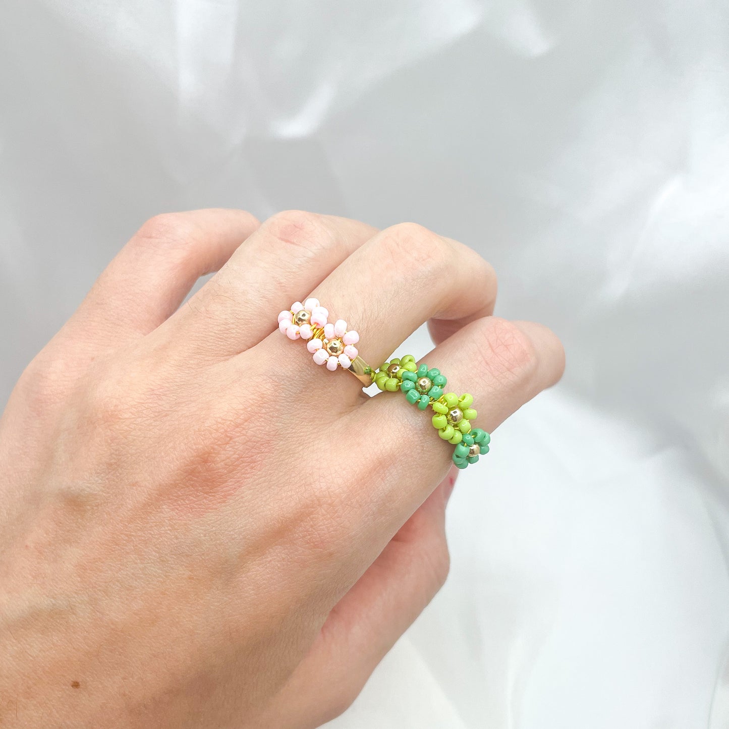 Anello Flower 2 fiori
