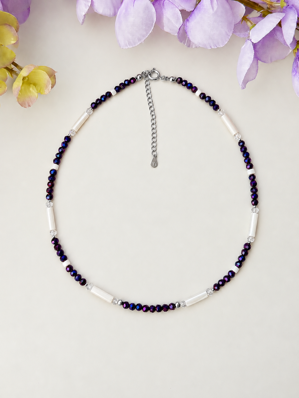 Collana Rubis Silver