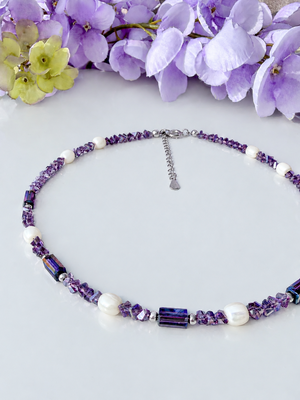 Collana Améthyste Silver