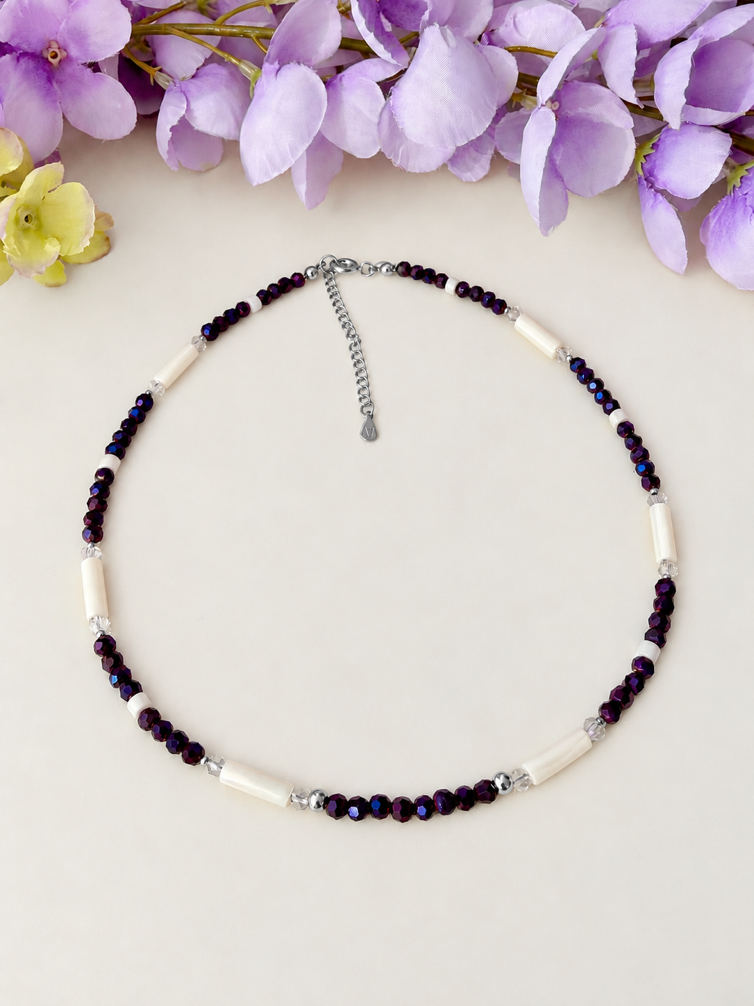 Collana Rubis Silver