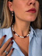 Collana Ambre Silver