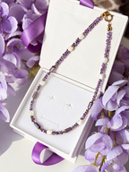 Collana Améthyste Gold