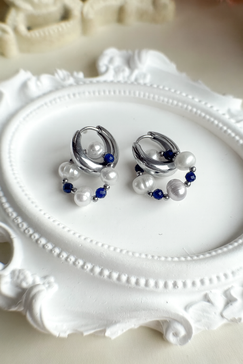 Orecchino Sodaraito  Silver