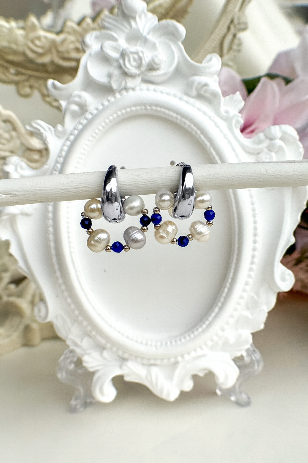 Orecchino Sodaraito  Silver