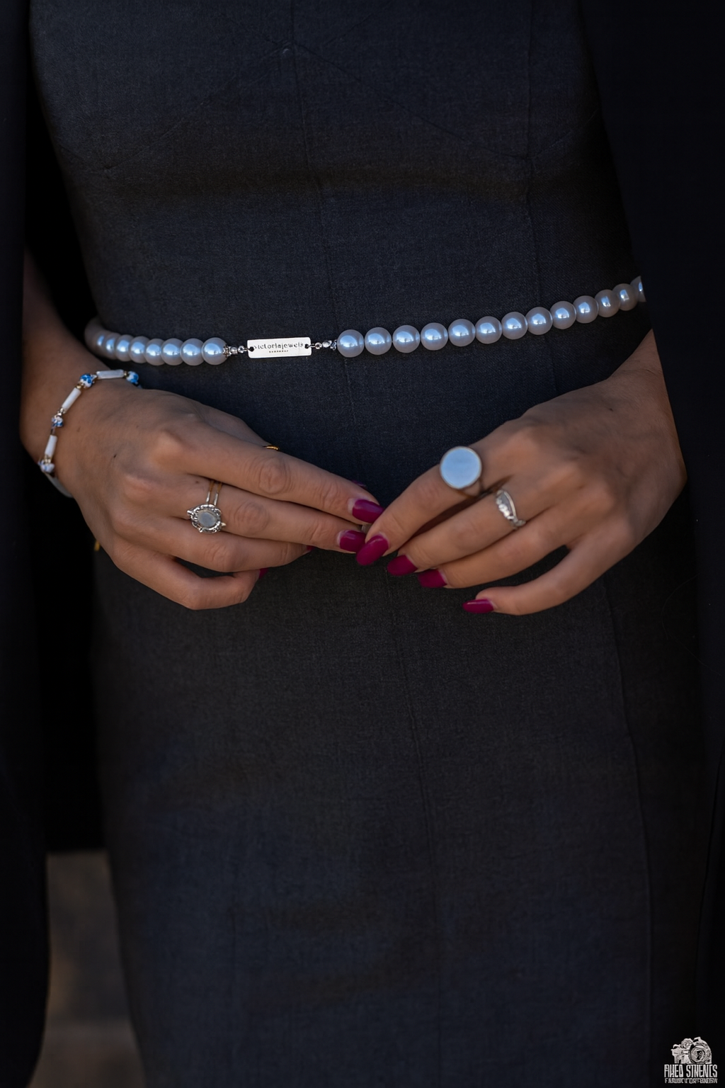 Cintura perle anni '80 Silver