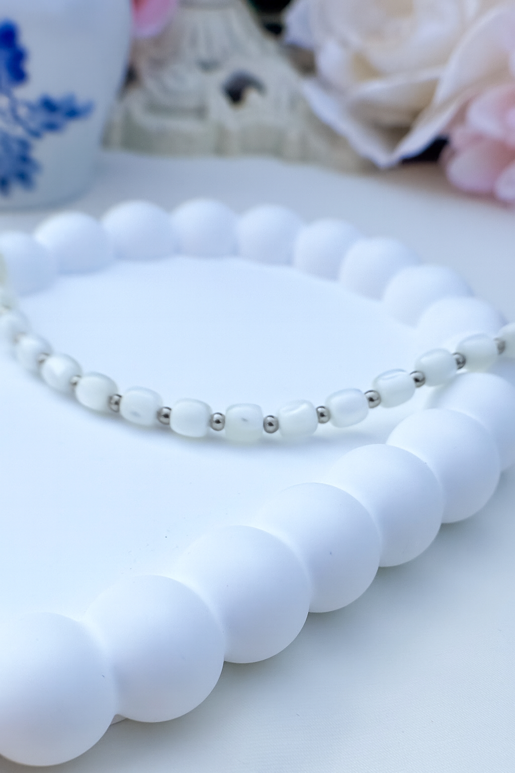 Bracciale Perlato Silver