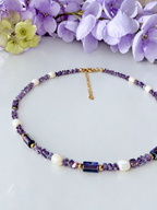 Collana Améthyste Gold