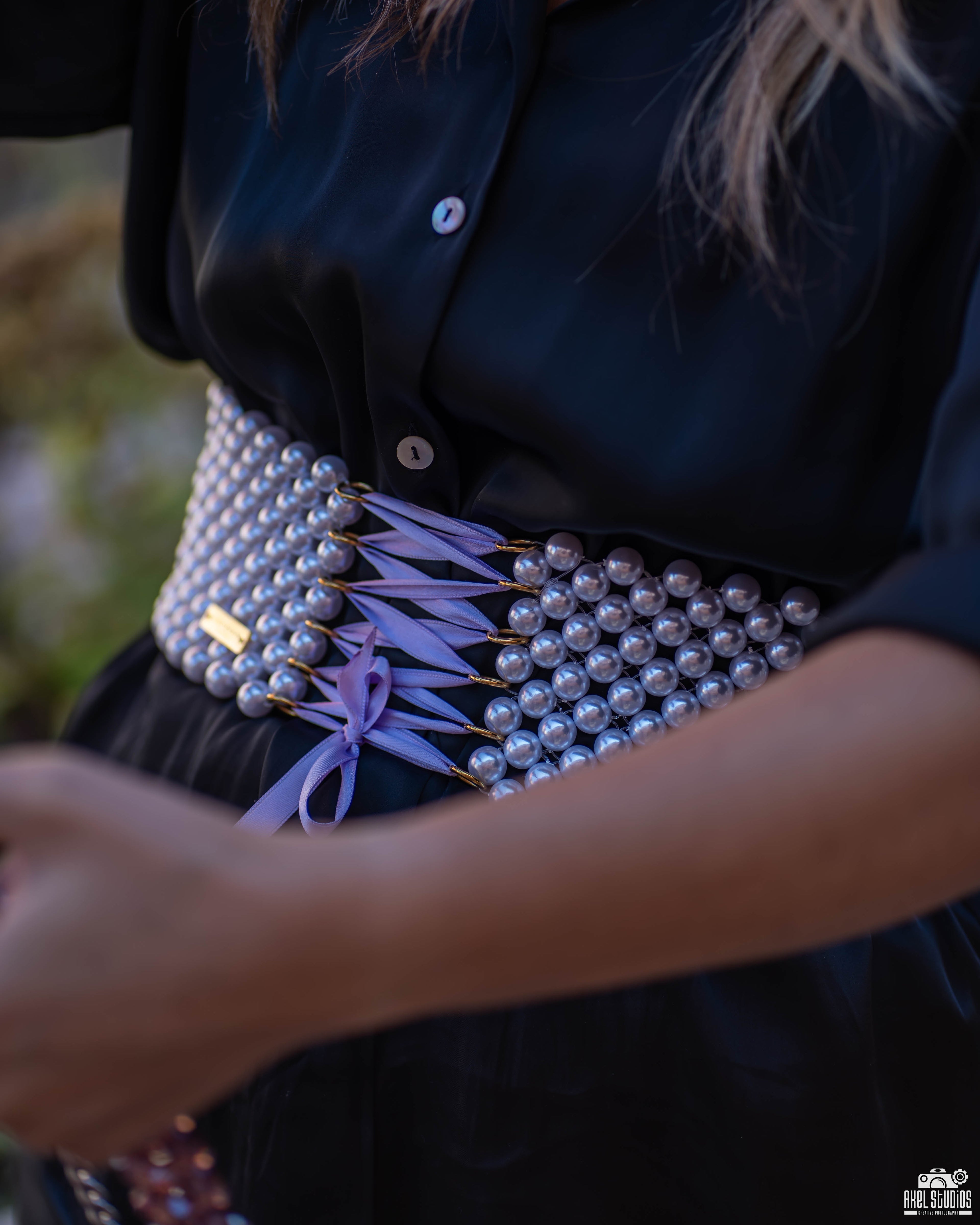 Cinturone Perle Gold