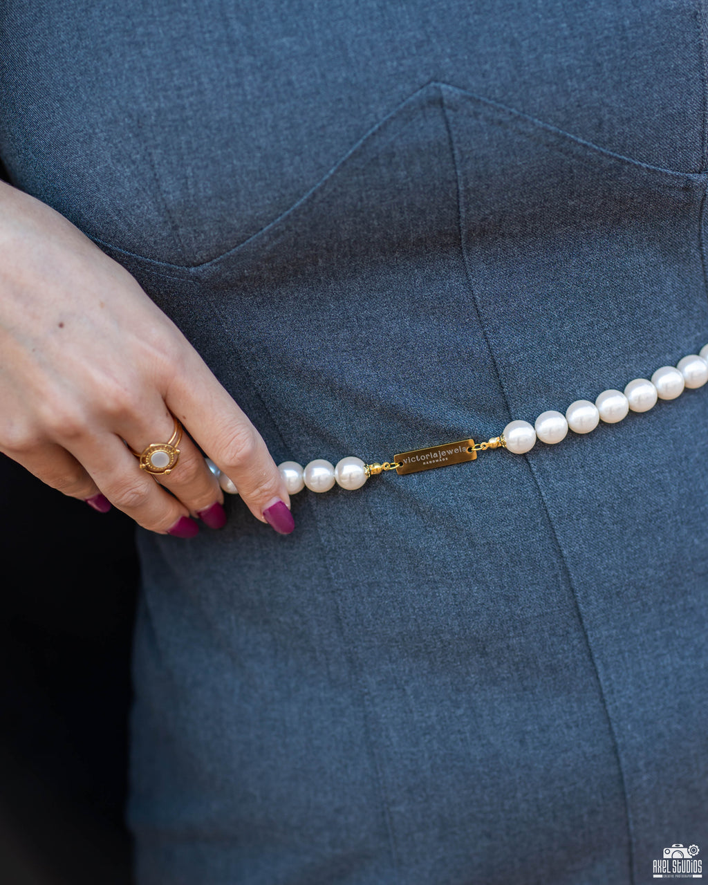 Cintura perle anni '80 Oro