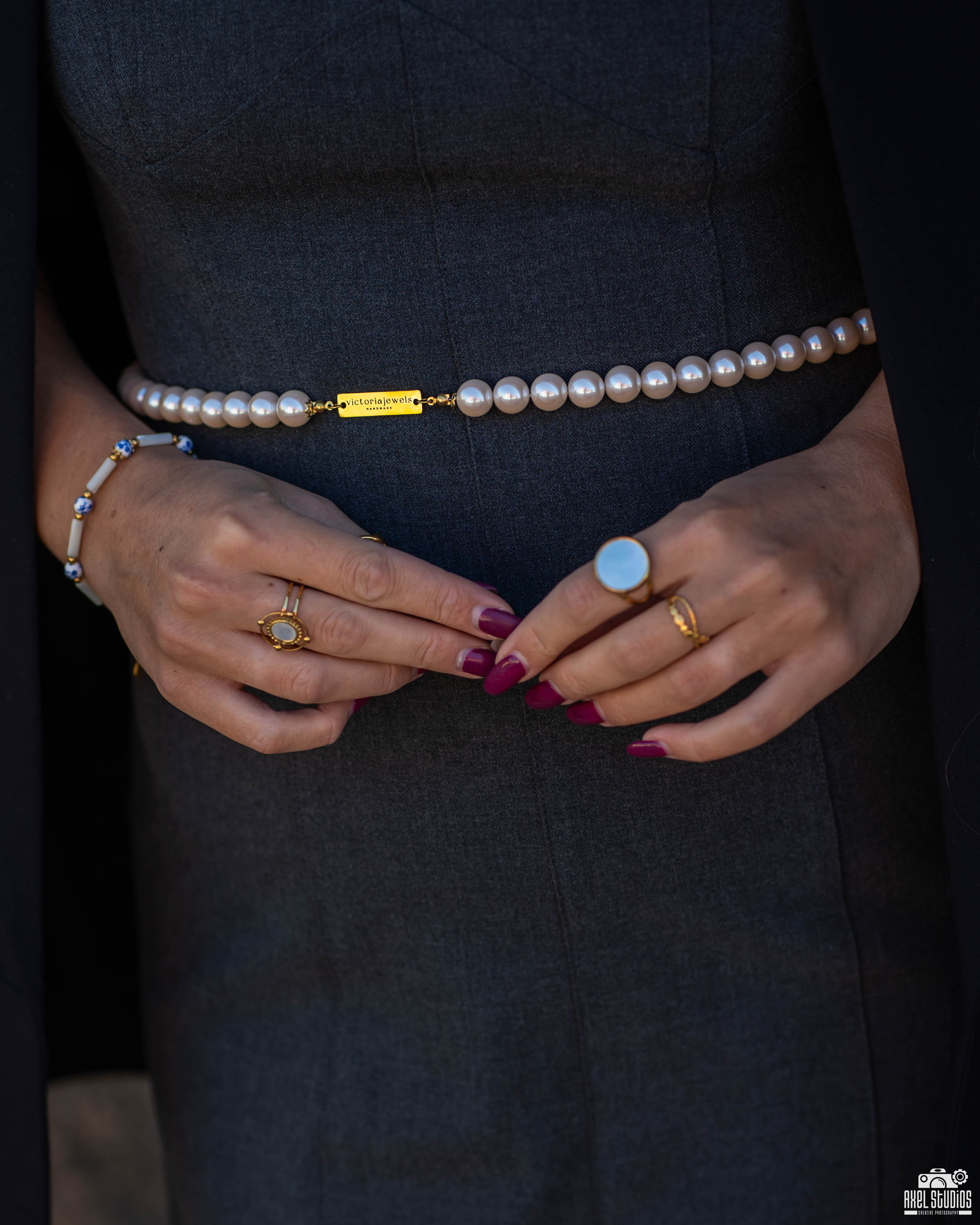 Cintura perle anni '80 Oro