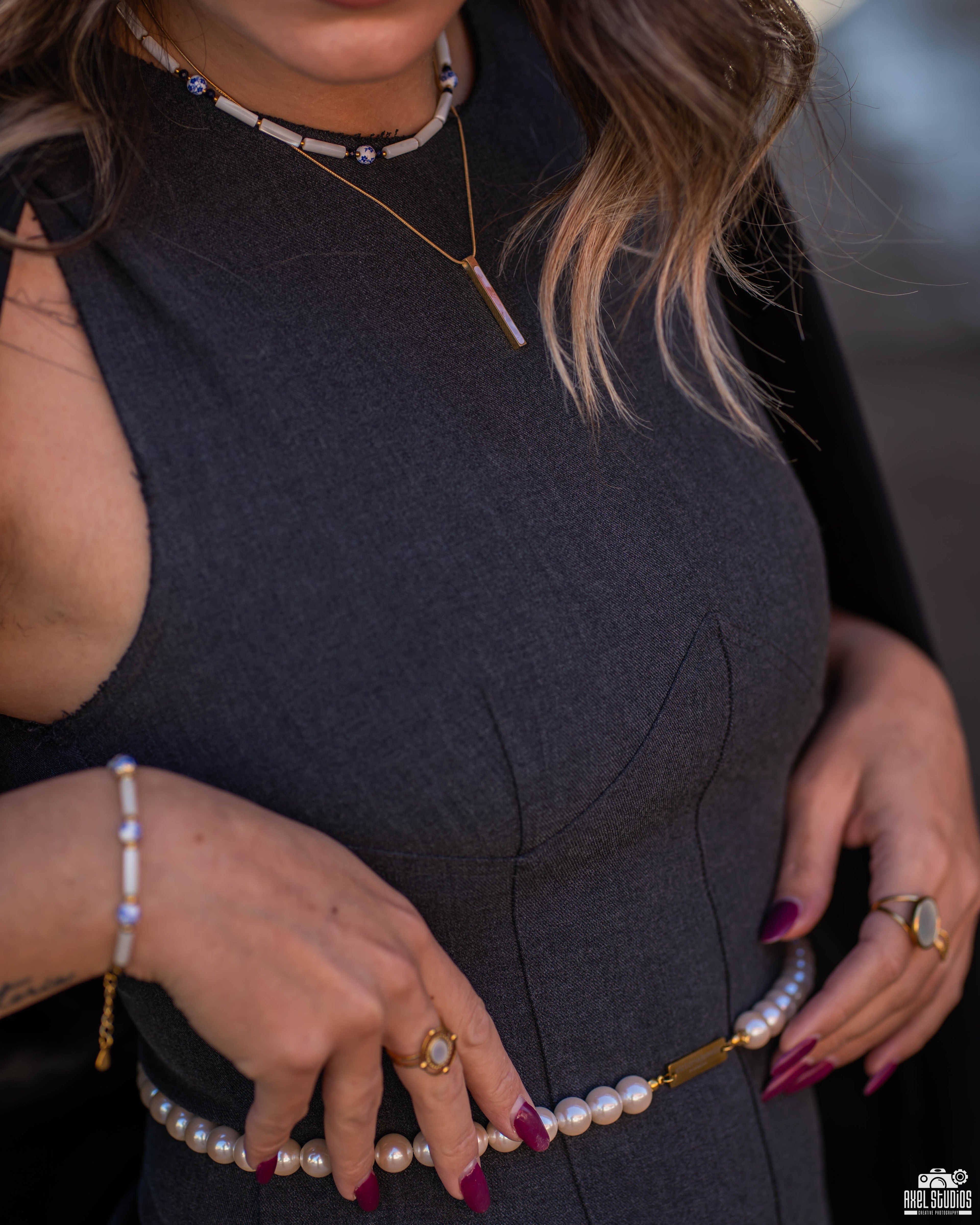 Cintura perle anni '80 Oro