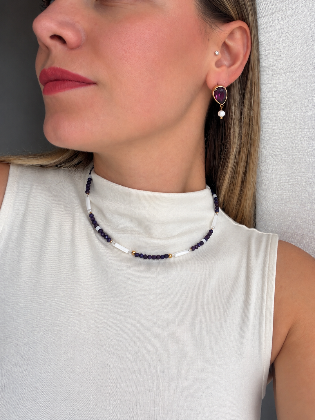 Collana Rubis Gold