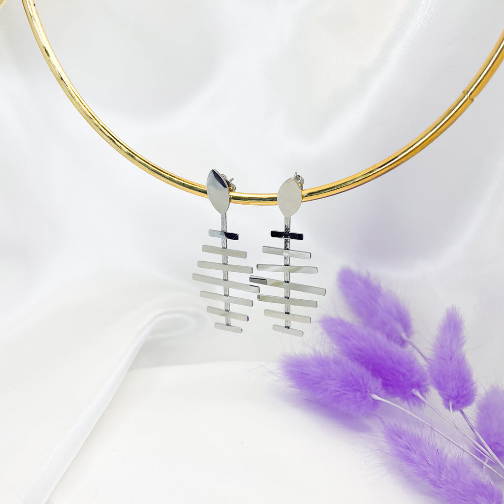 Fishbone Earrings