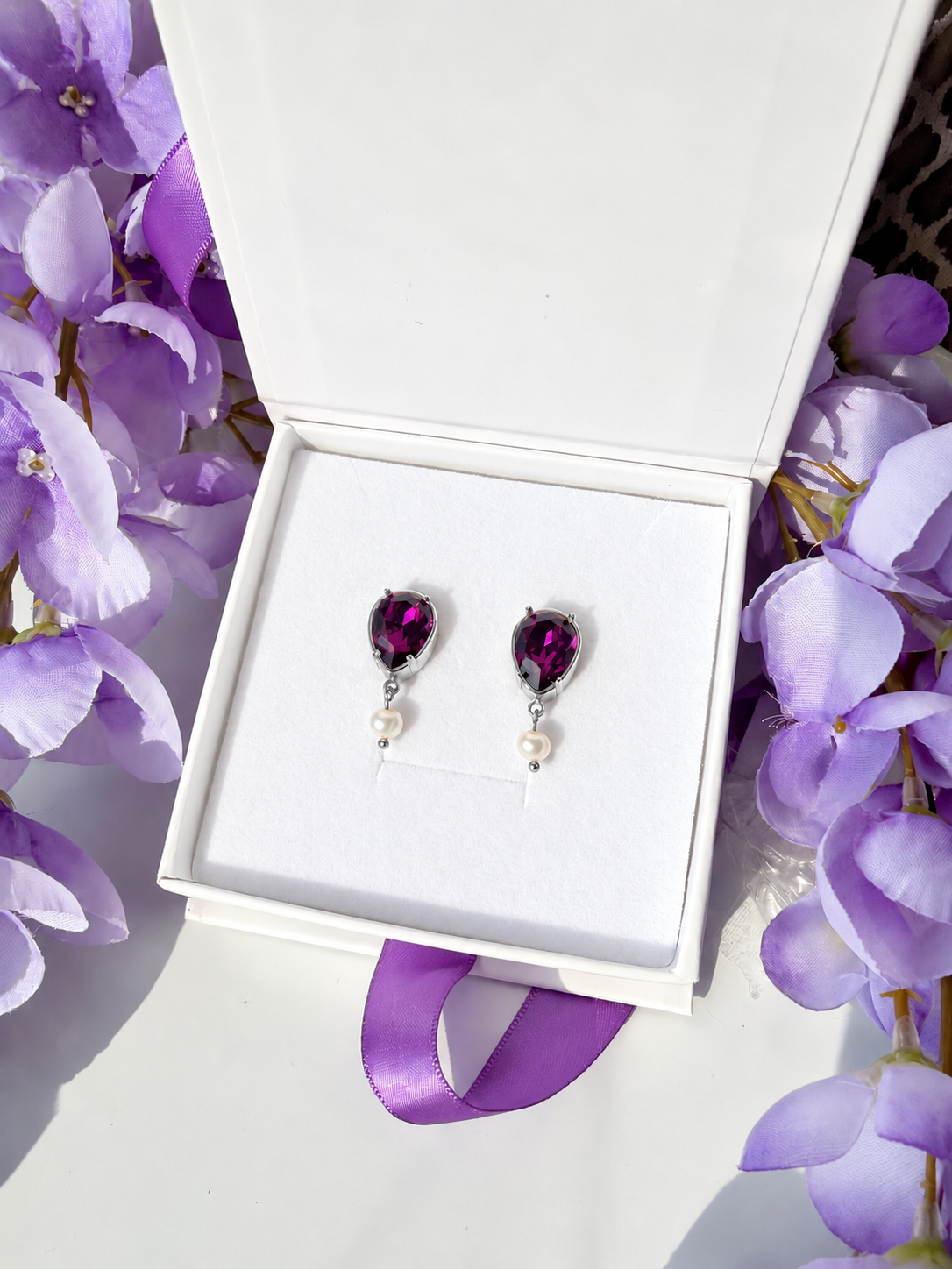 Orecchini Rubis Silver