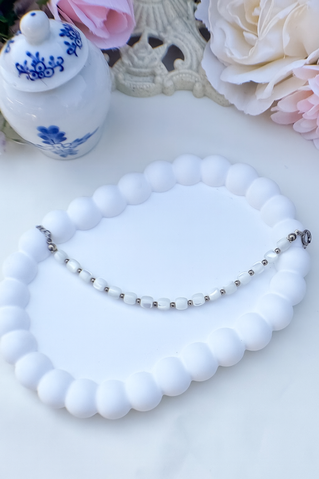 Bracciale Perlato Silver