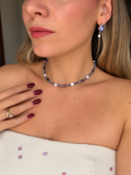 Collana Améthyste Gold