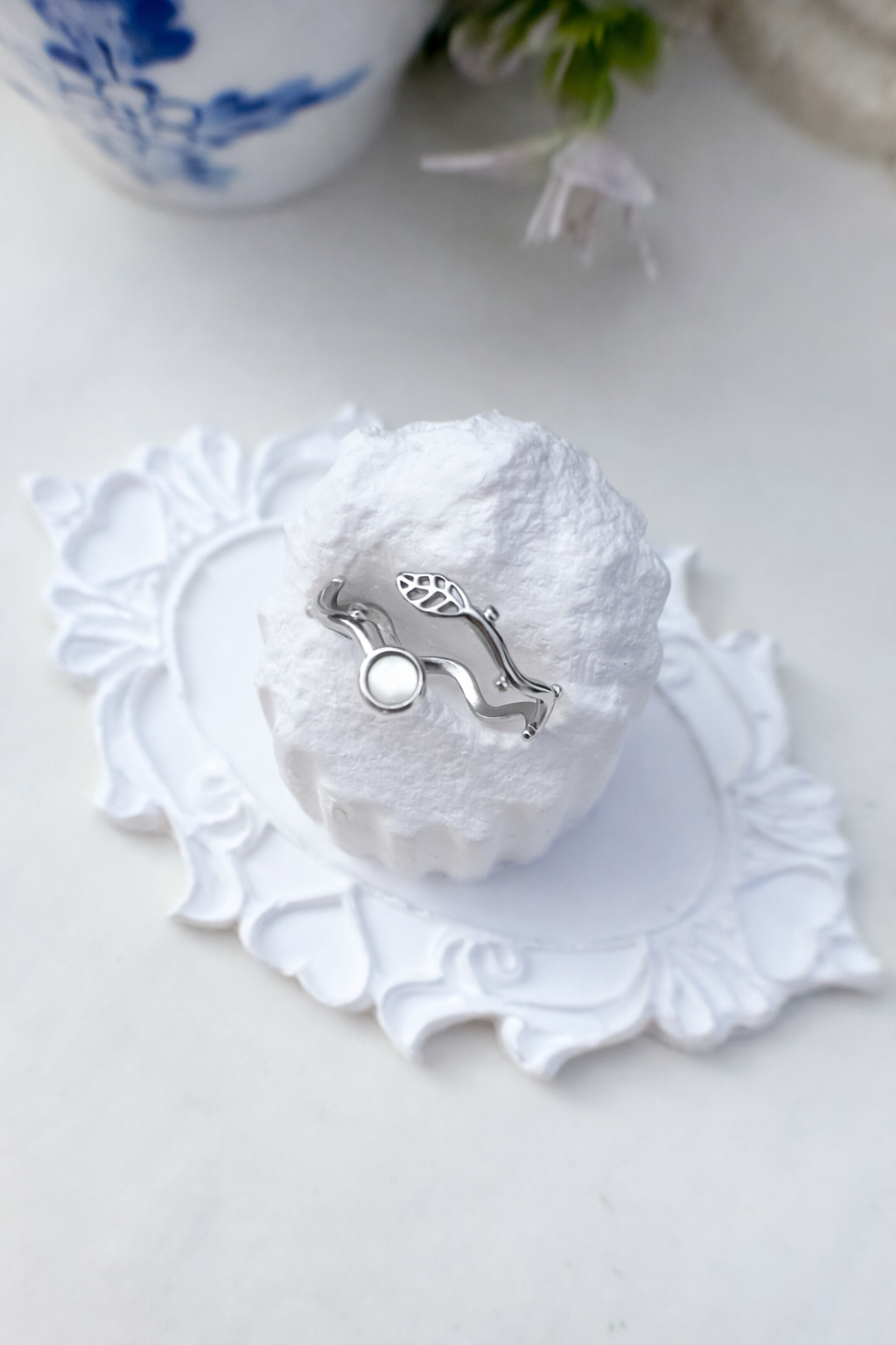 Anello Sakura Silver