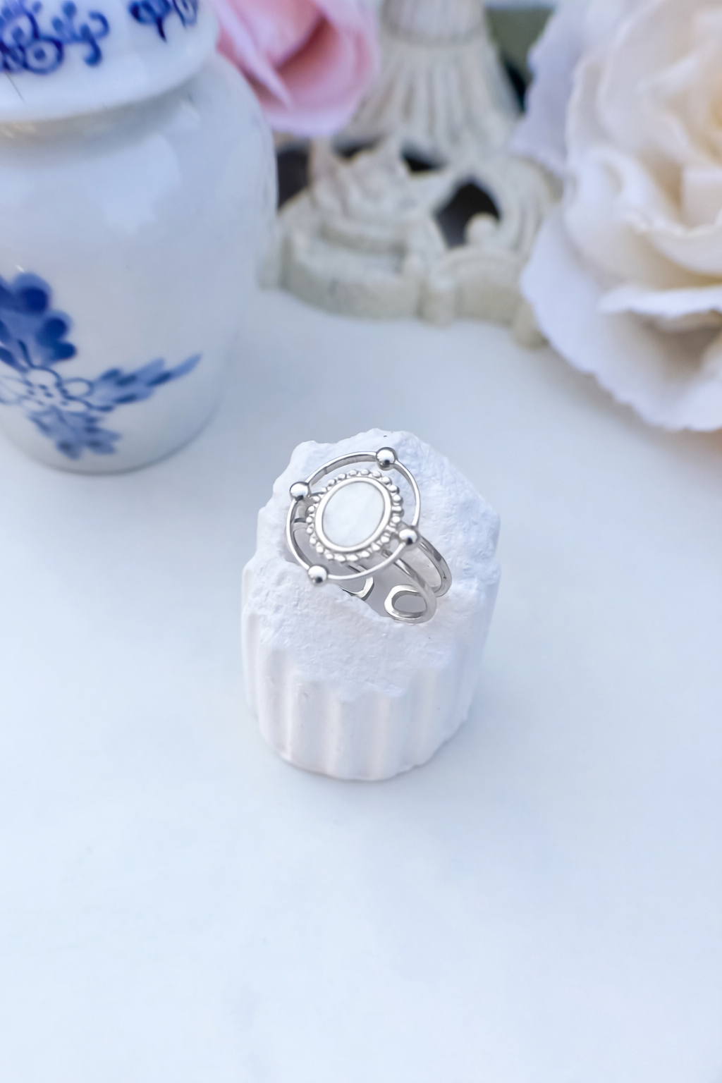 Anello Princess Silver