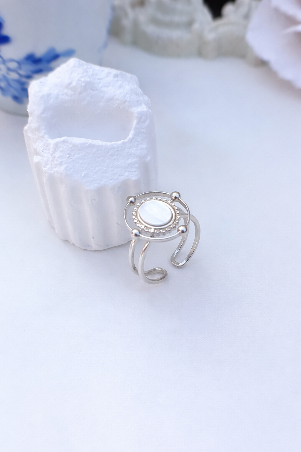 Anello Princess Silver