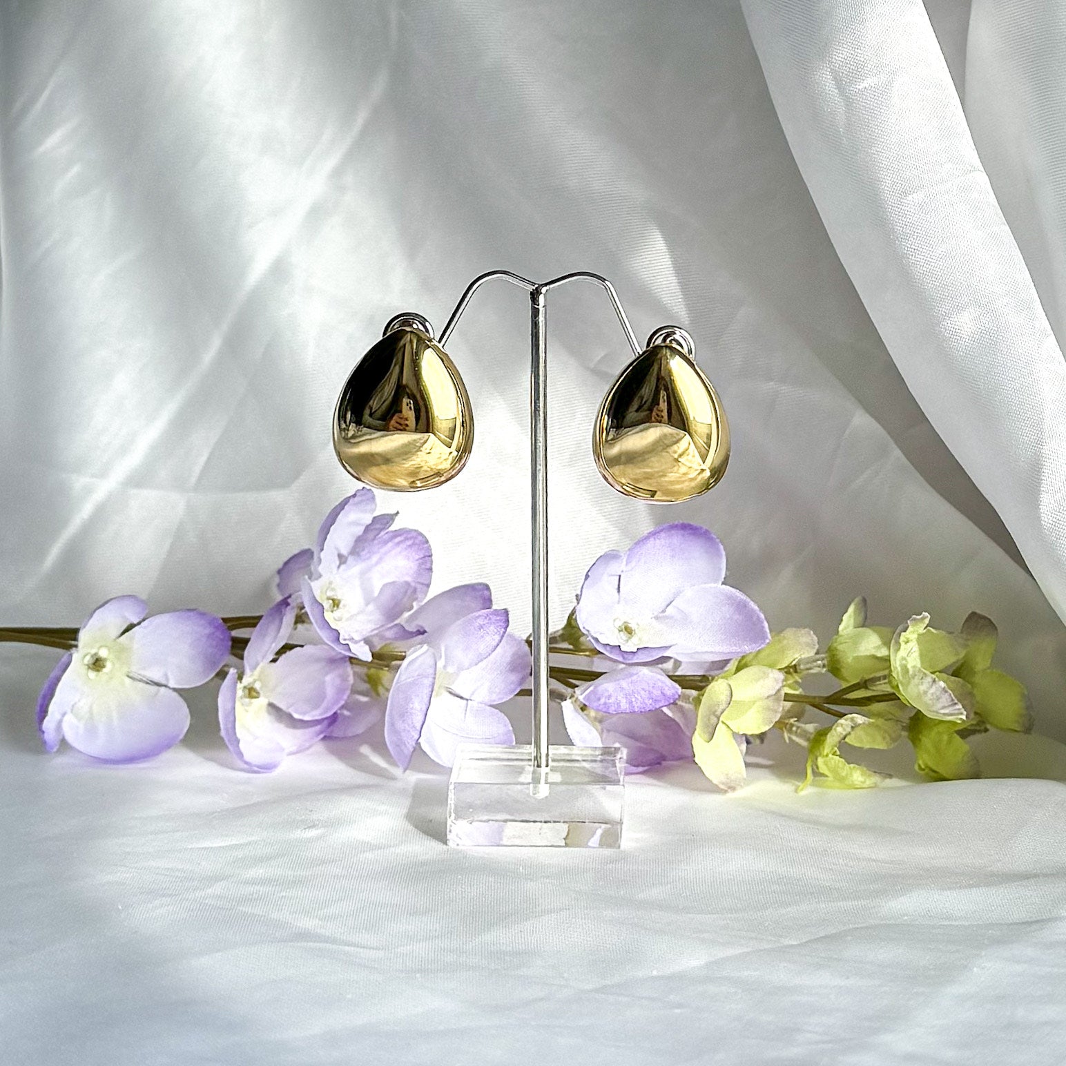 Orecchini Goccia Bombati