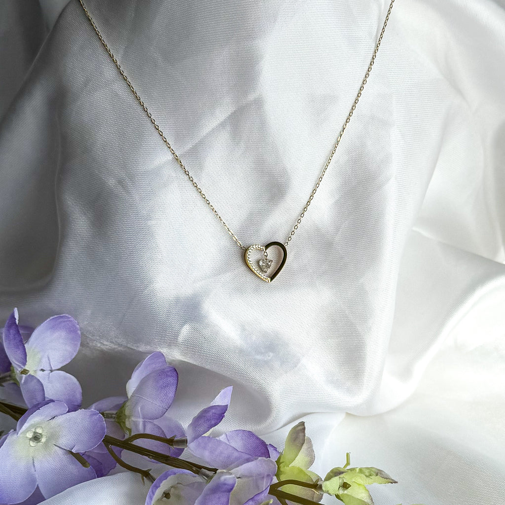 Collana Cuore punto luce