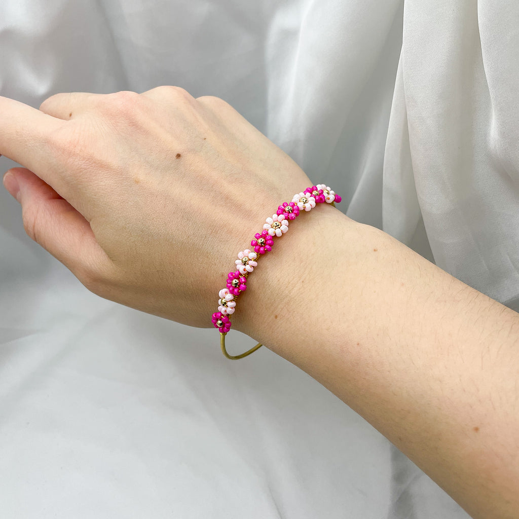Bracciale rigido Flower