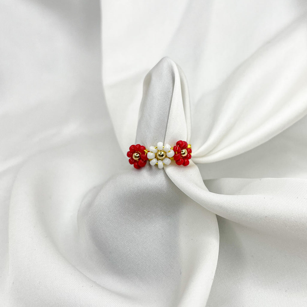 Anello Flower 3 fiori