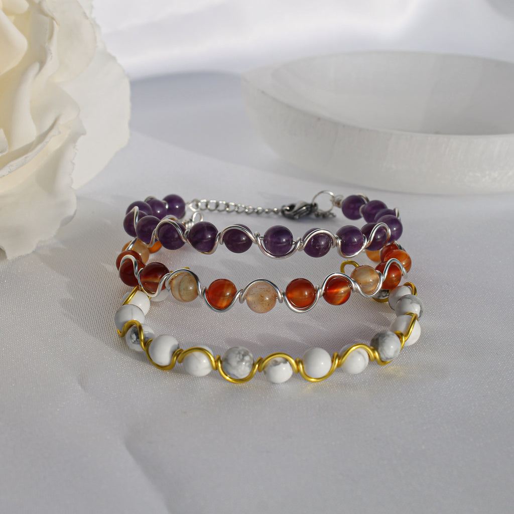 Bracciale rigido con Pietre