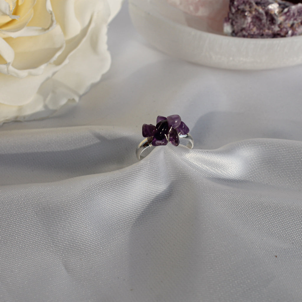 Anello pepite di pietre