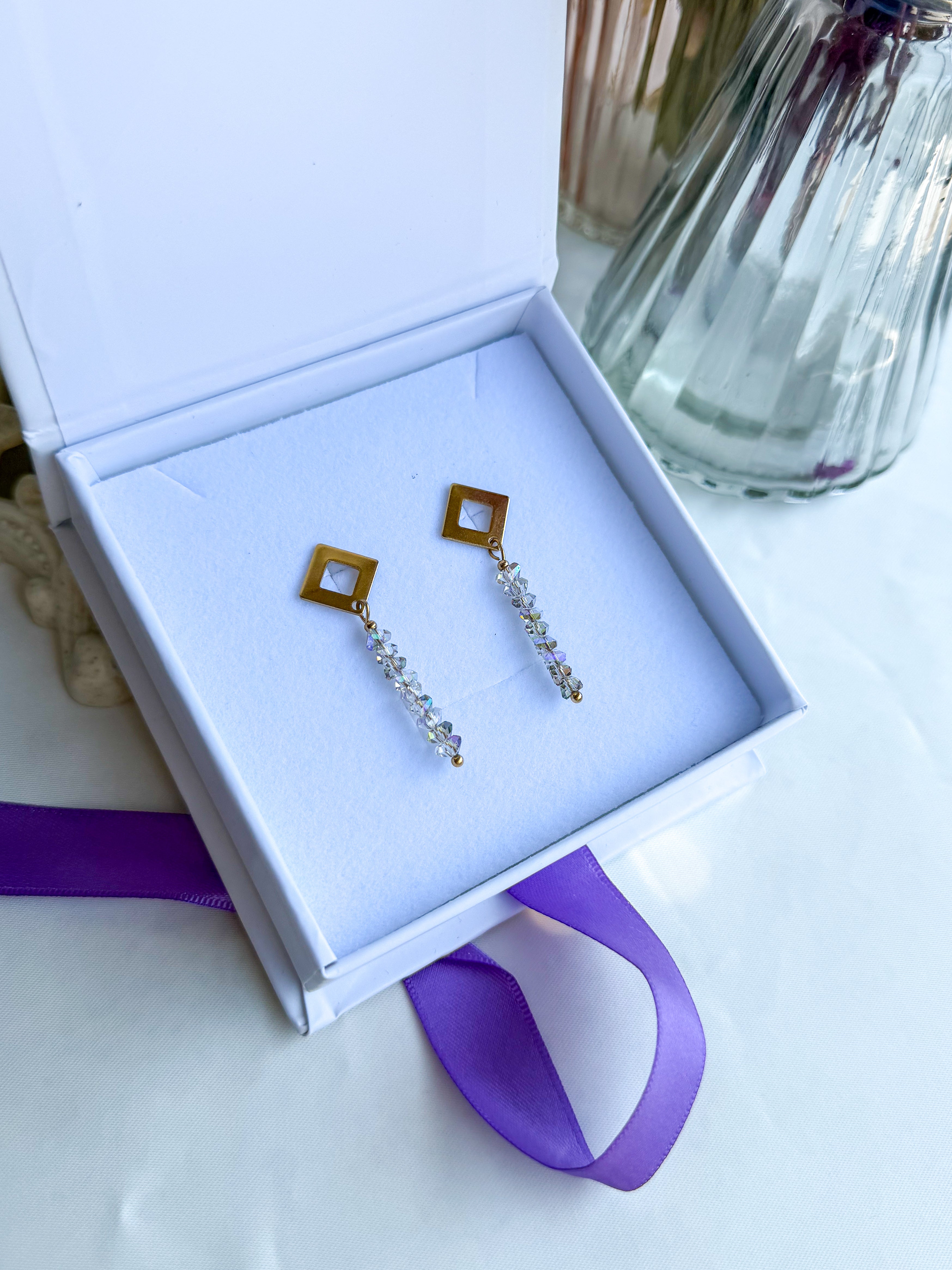 Orecchini Aurora Boreale Gold