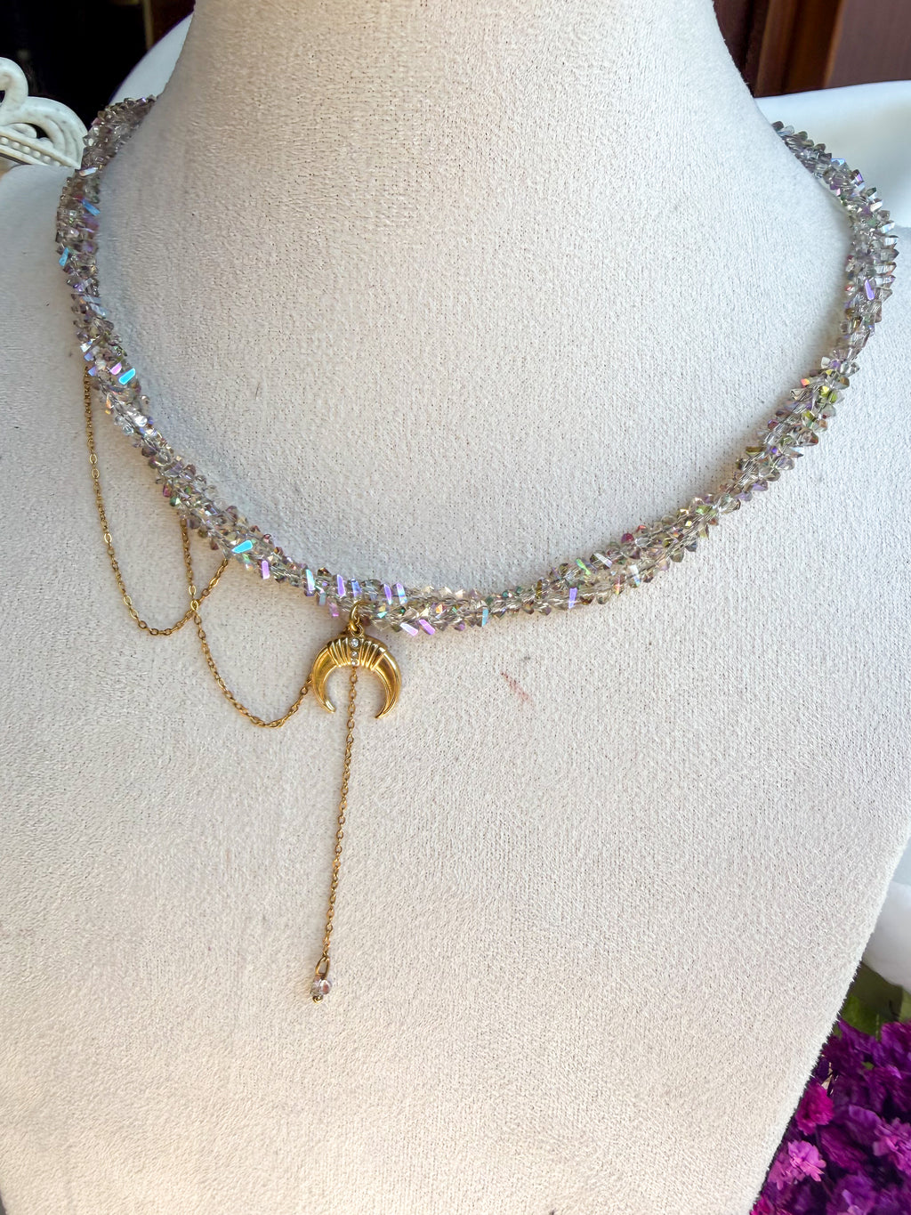 Collana Aurora Boreale Gold