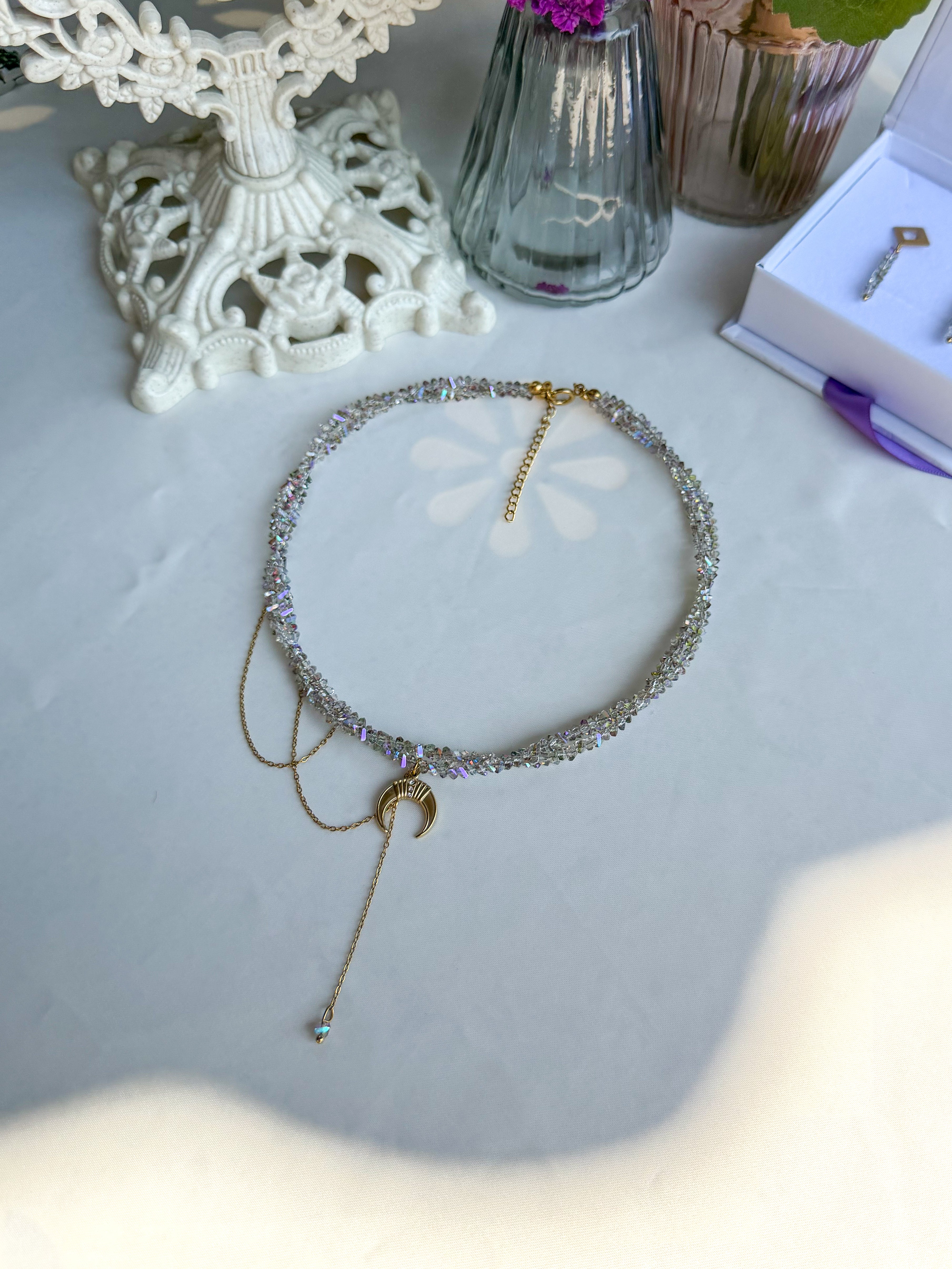 Collana Aurora Boreale Gold