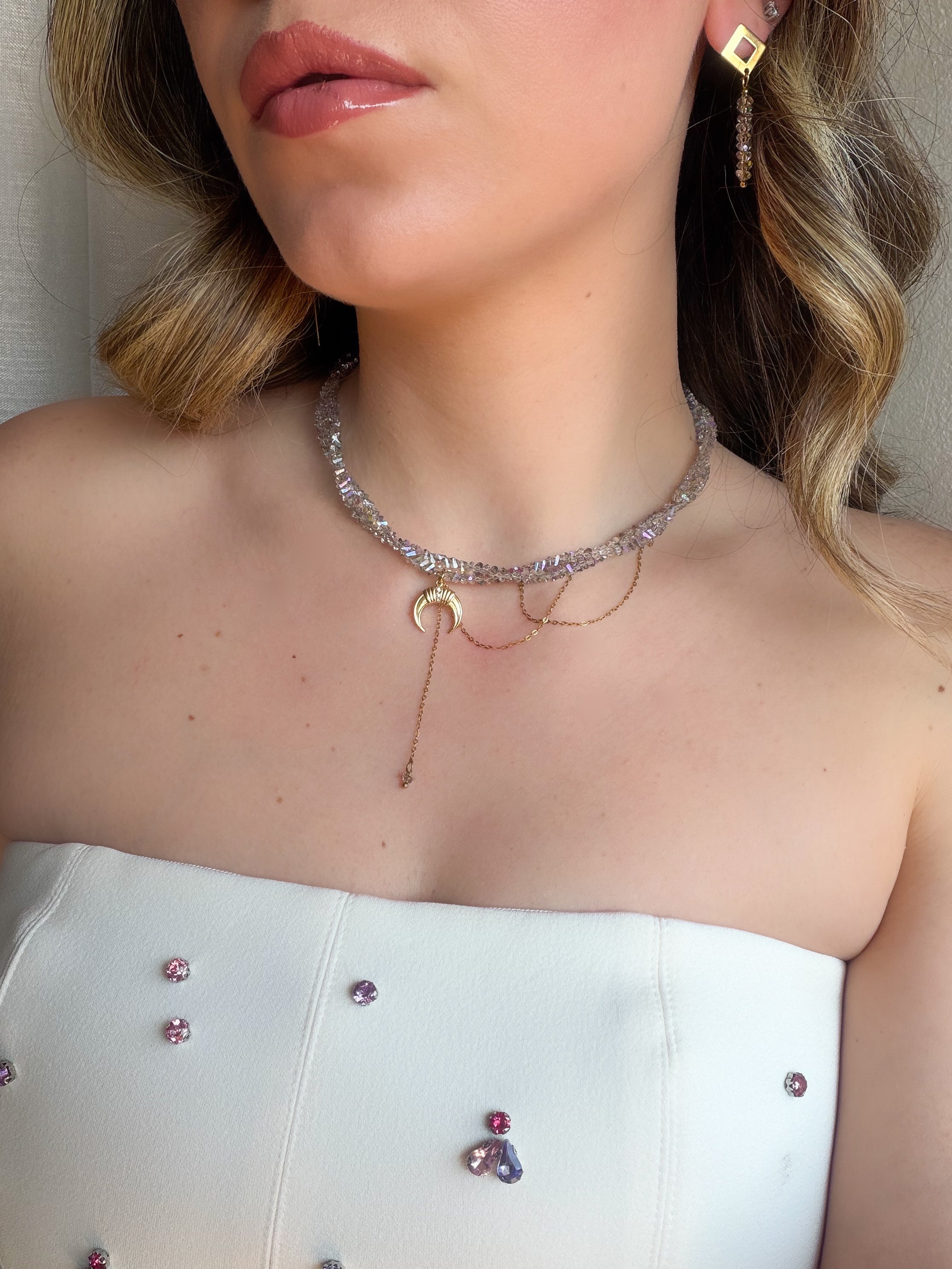 Collana Aurora Boreale Gold