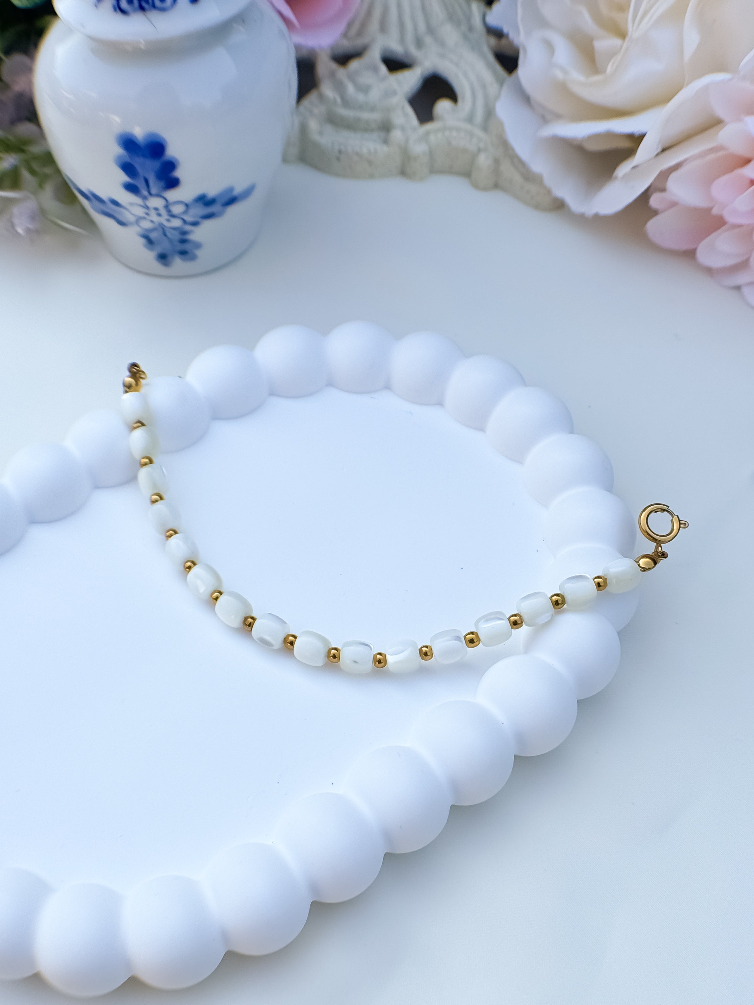 Bracciale Perlato Gold