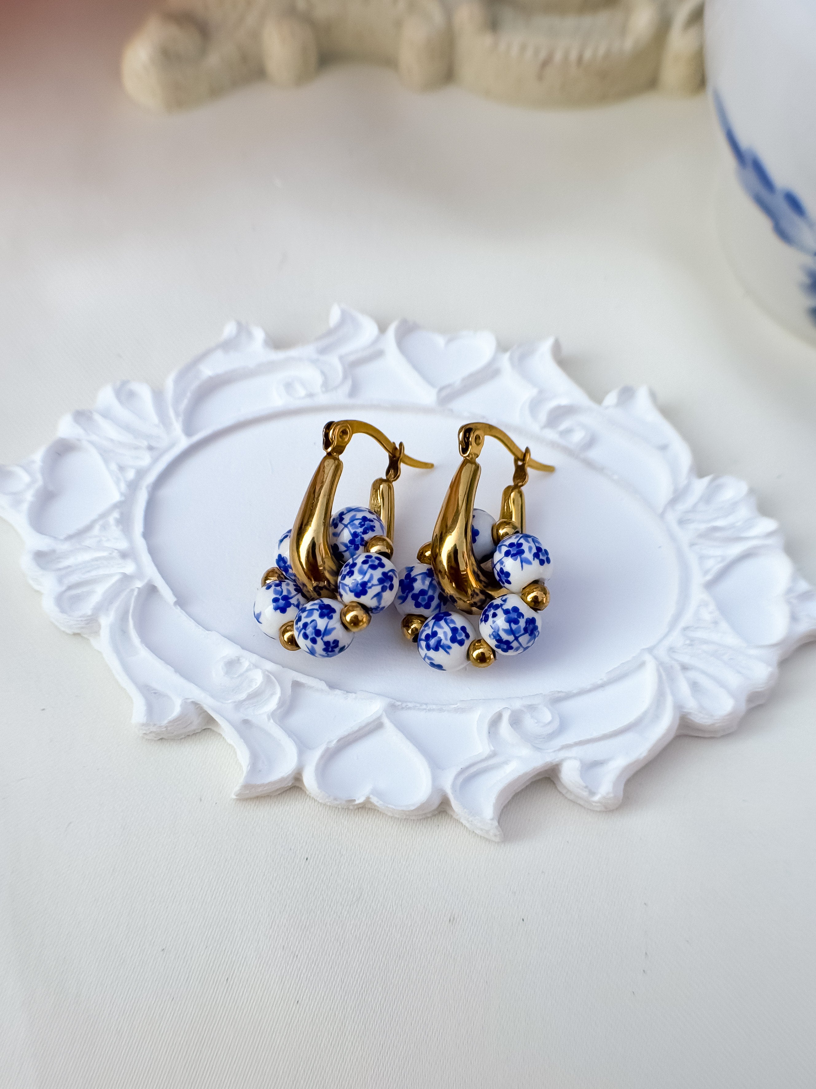 Orecchino Sakura Gold