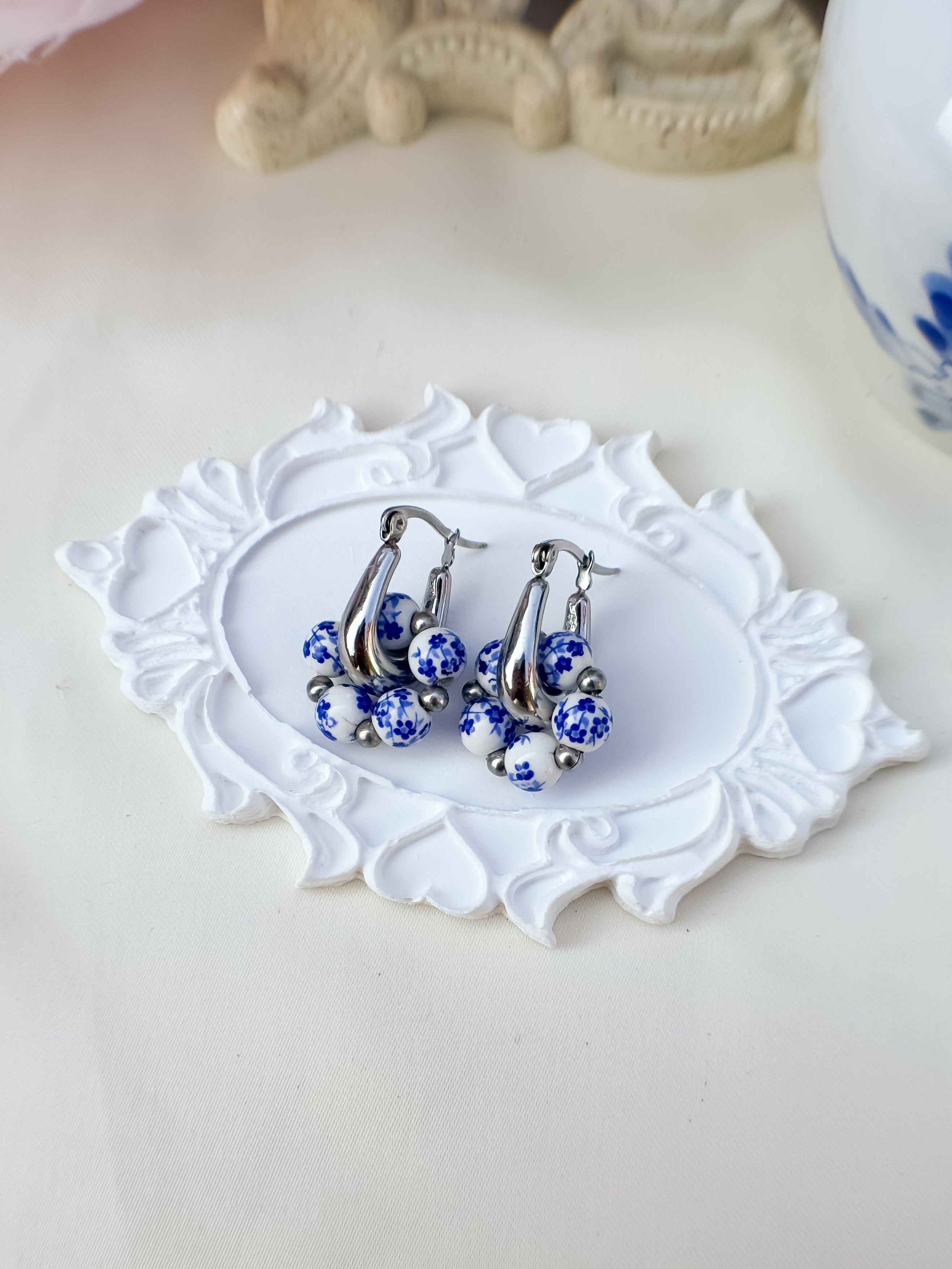 Orecchino Sakura Silver