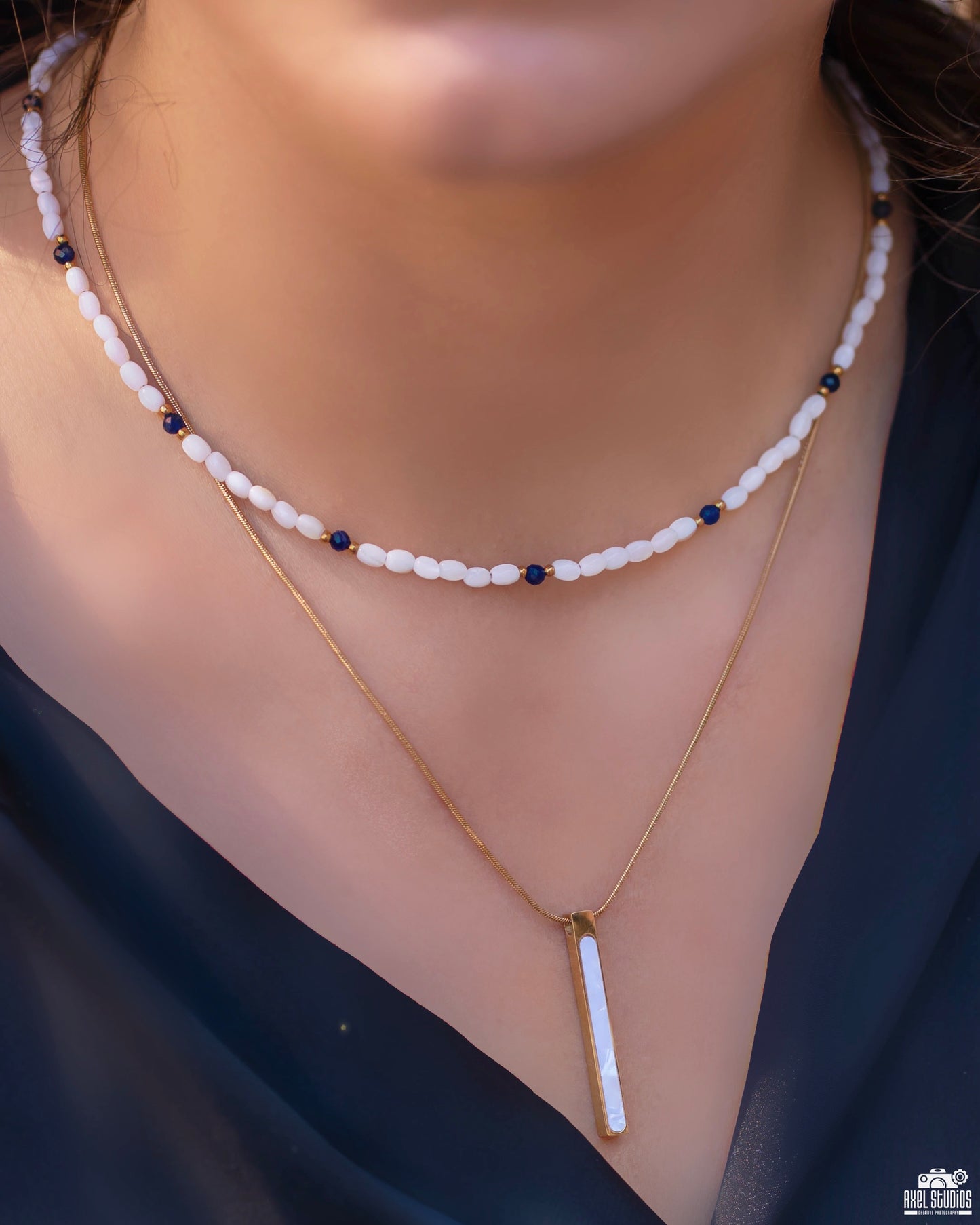 Collana Perlata Gold