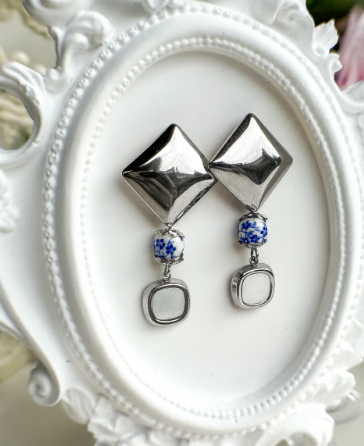 Orecchino Arita Silver