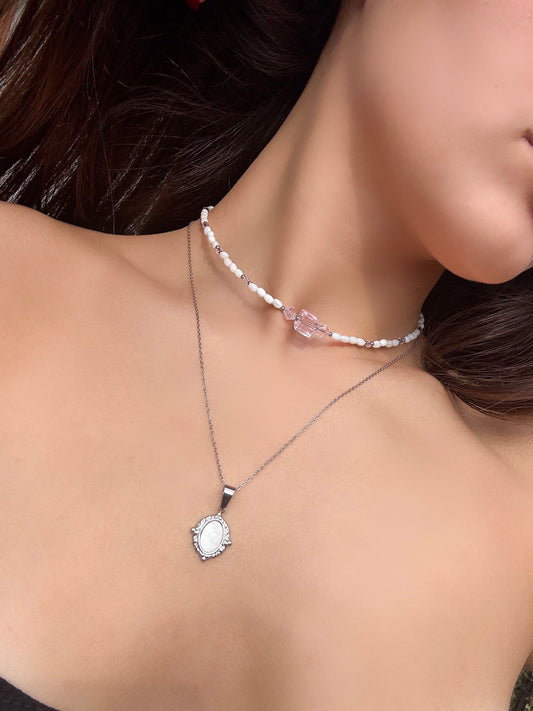 Collana Perle Silver