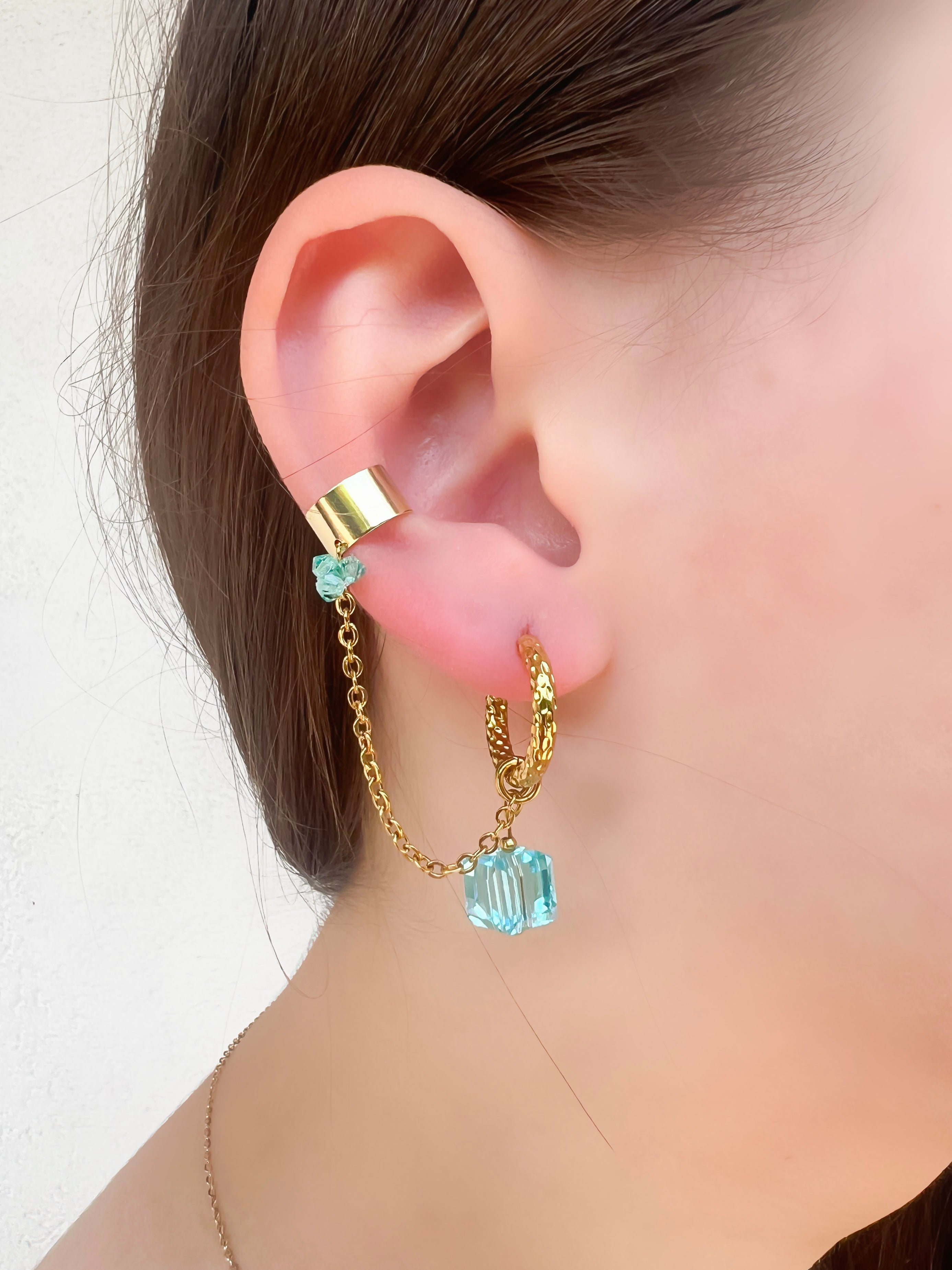 Orecchino Marea gold