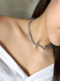 Girocollo Onde silver