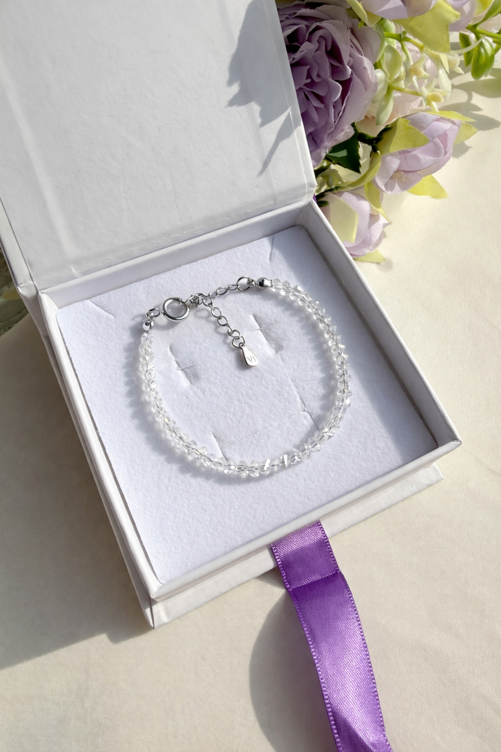 Bracciale Cristalli Silver