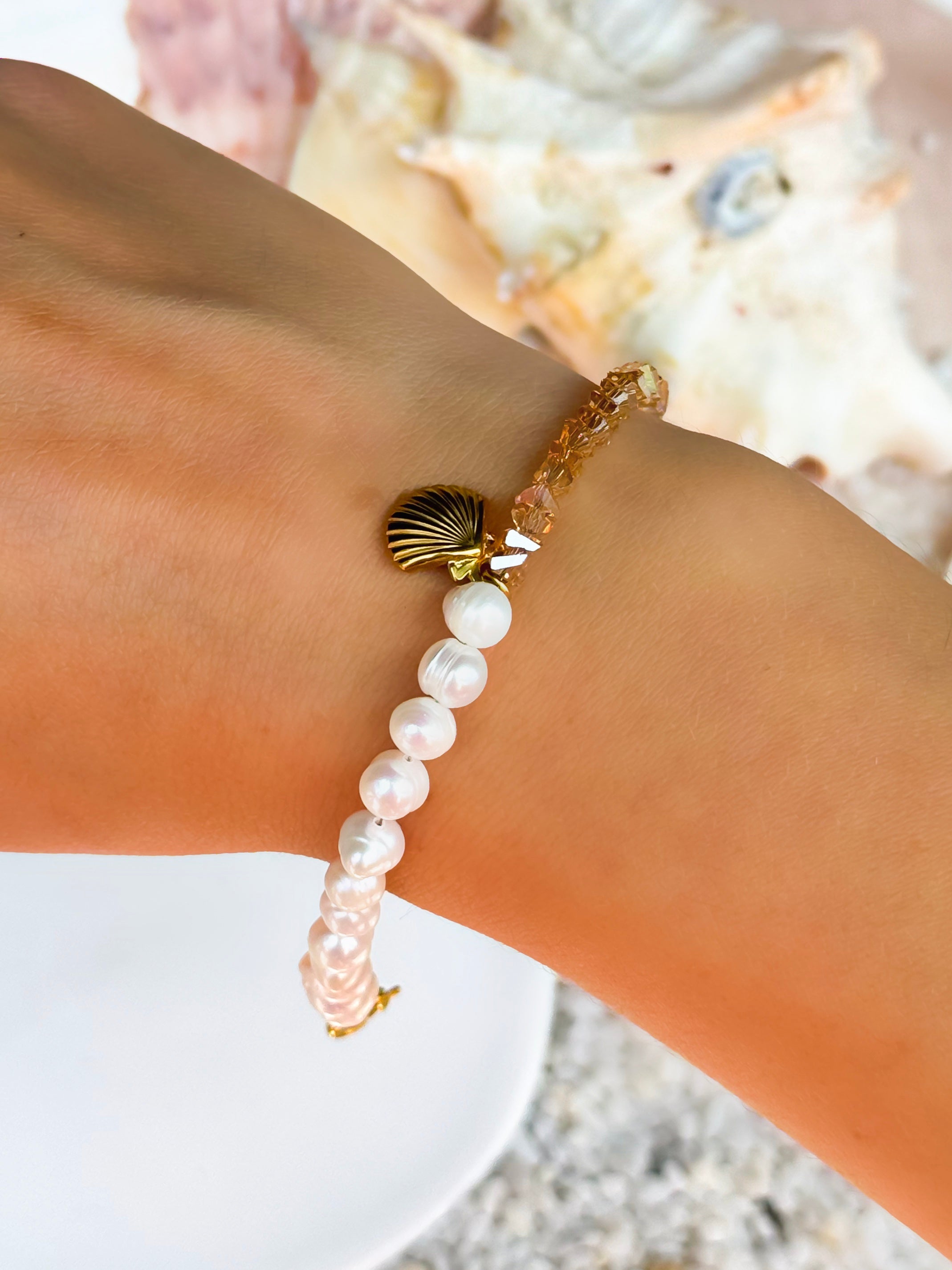 Bracciale Conchiglia gold