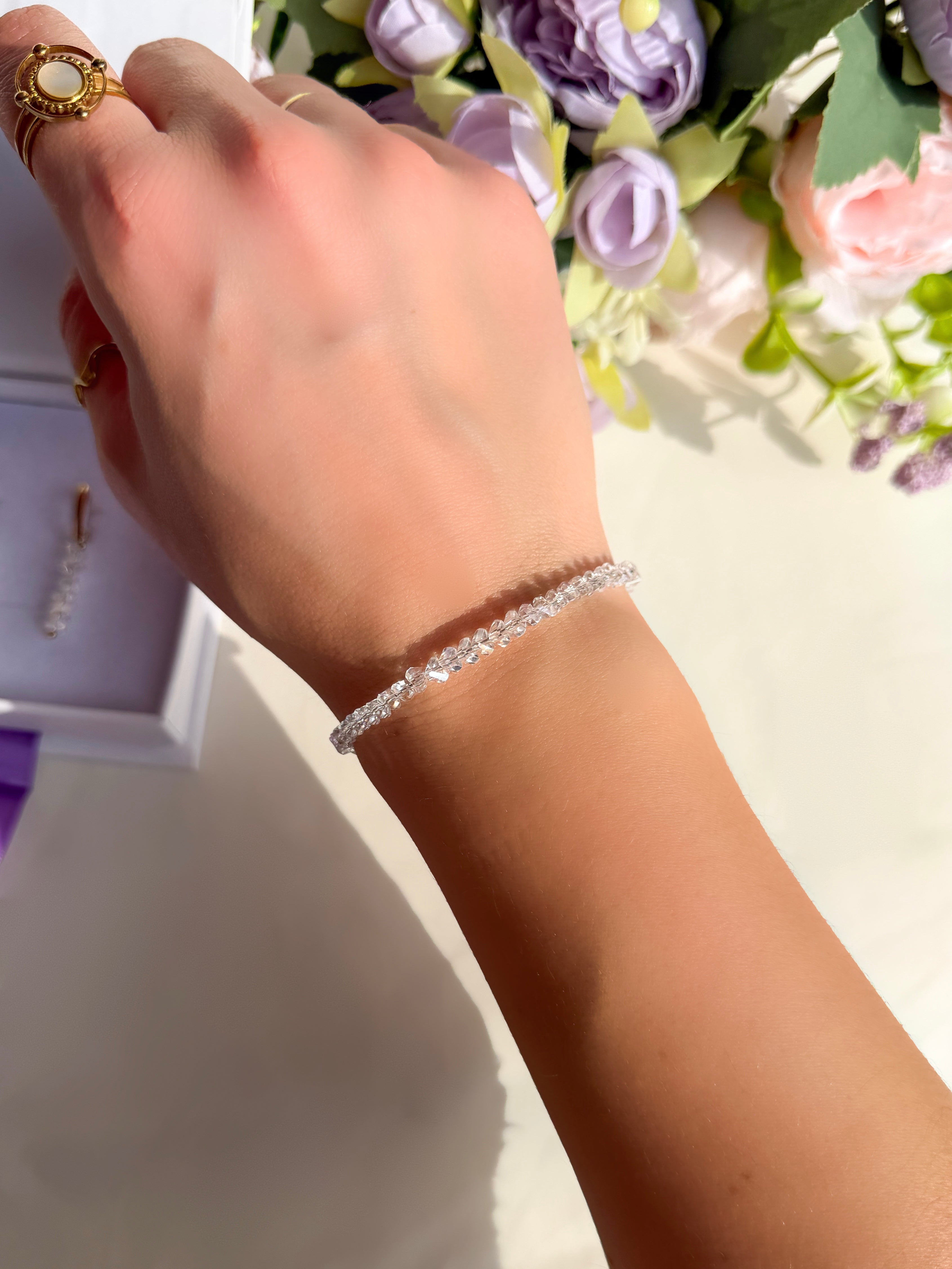 Bracciale Cristalli Silver