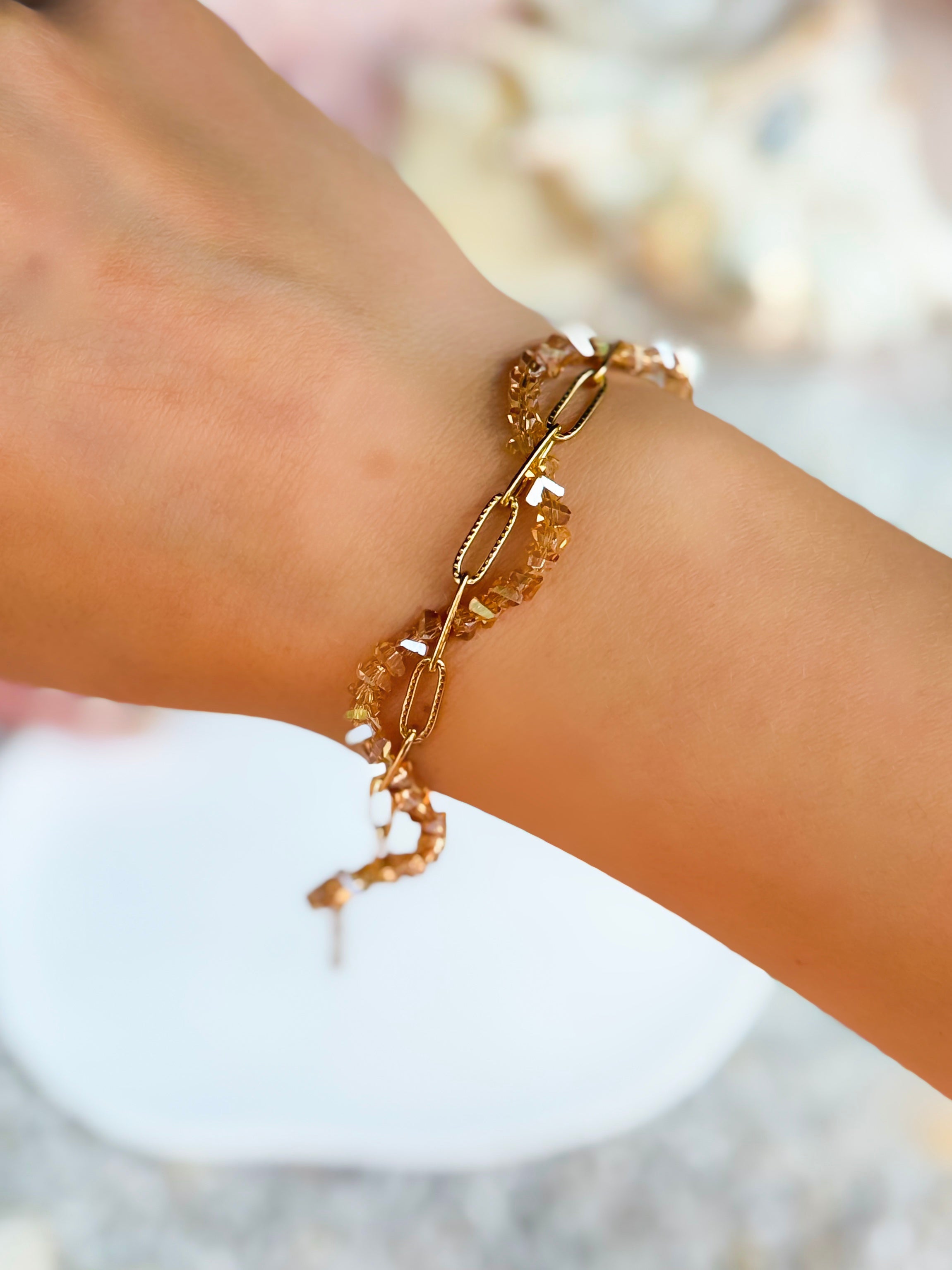 Bracciale Onde gold