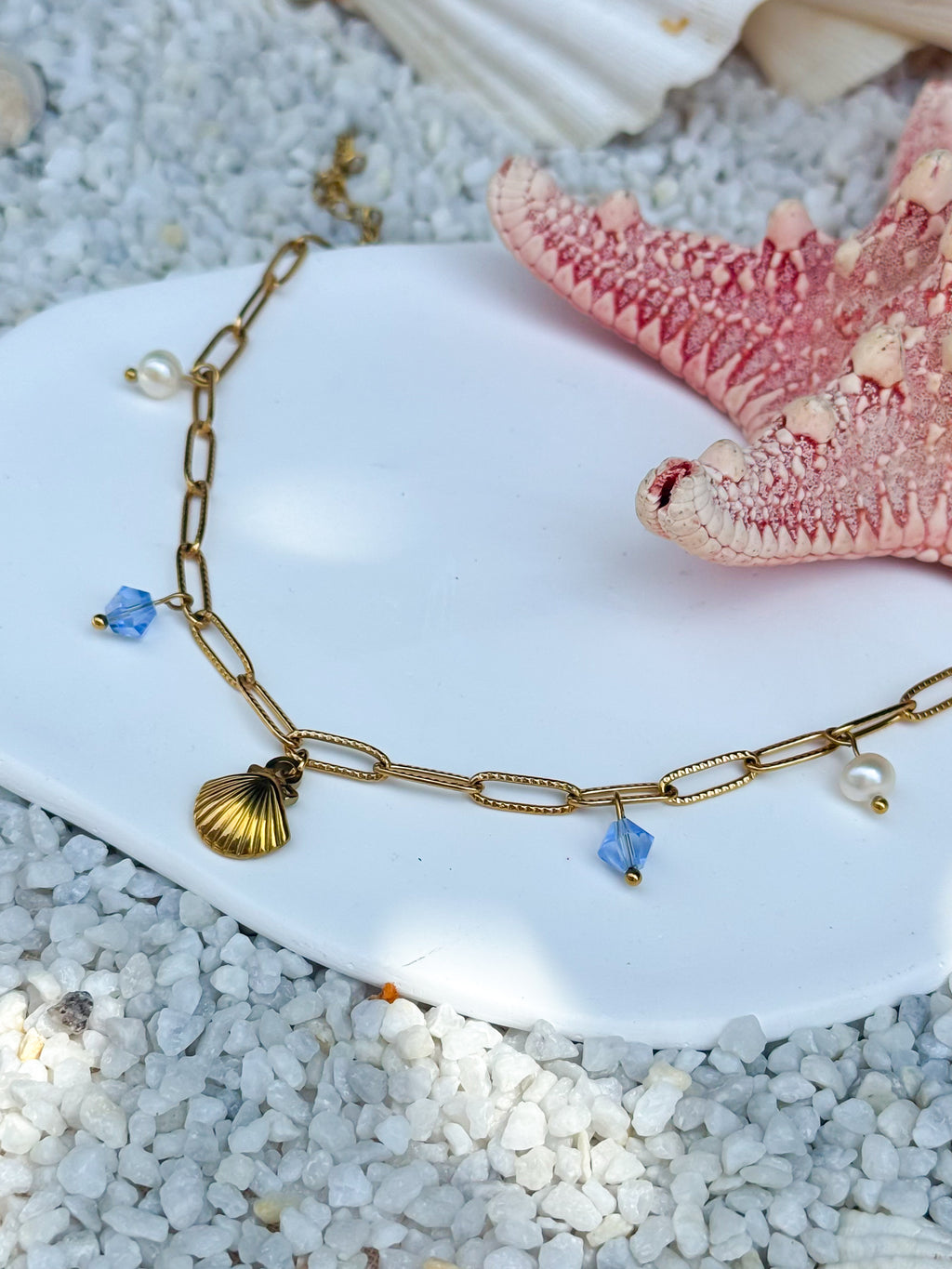 Cavigliera Conchiglia gold