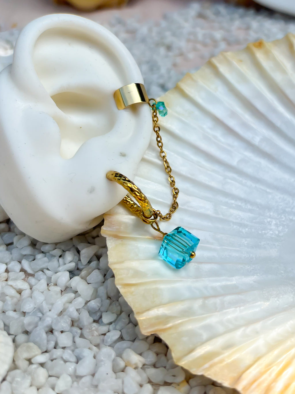 Orecchino Marea gold