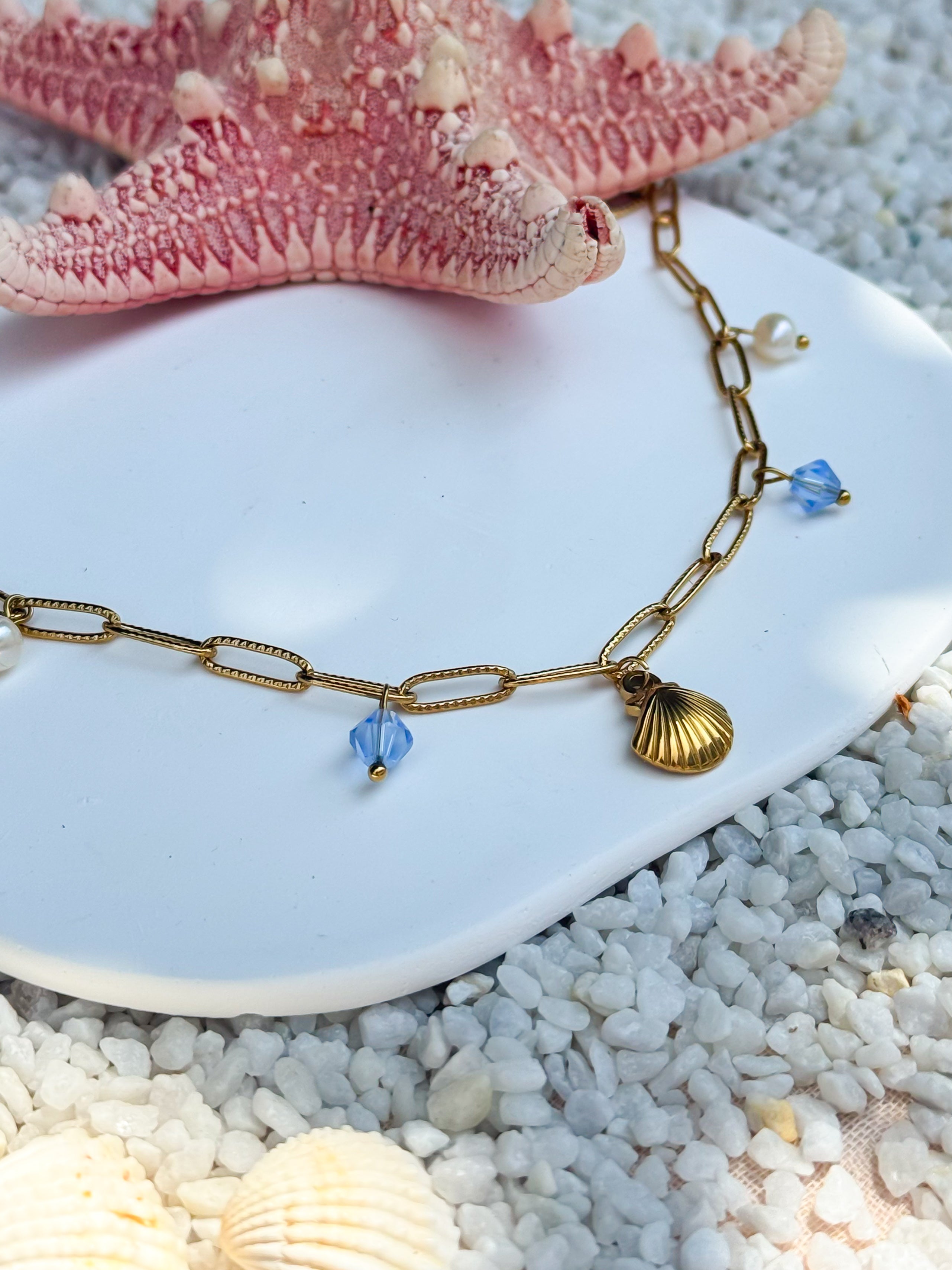 Cavigliera Conchiglia gold